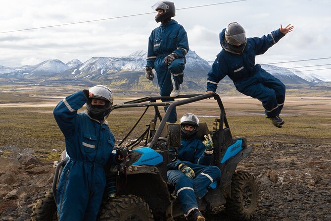 Buggy 'Lava Field Adventure' from Reykjavik - Hafravatn Lake and the geothermal details