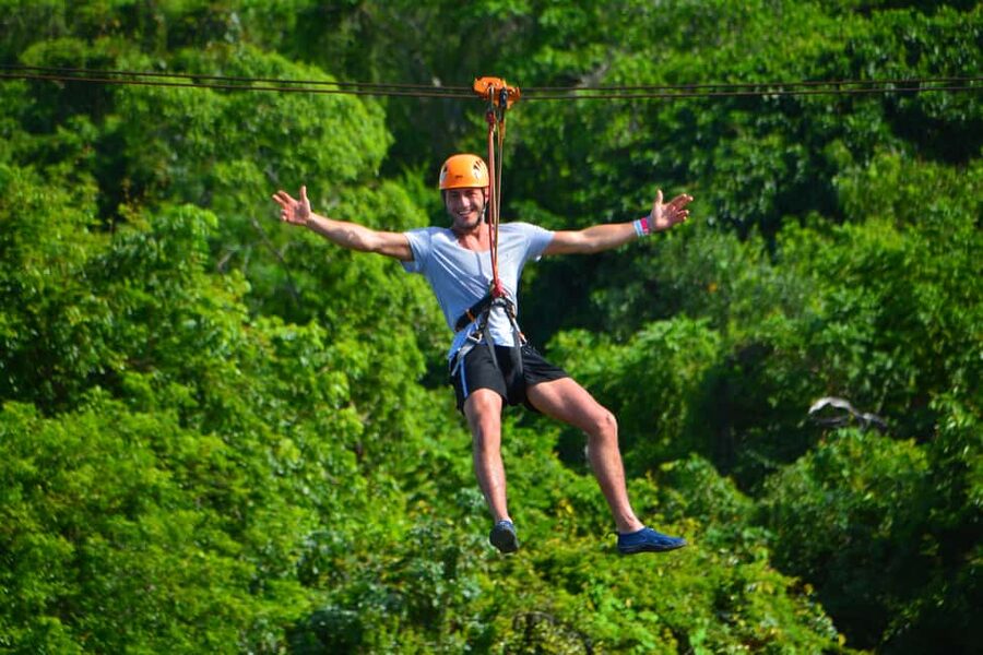 Buggy Ride, Zipline Splash & Waterfall Pool Combo with Lunch - A quick look at Dominican country life