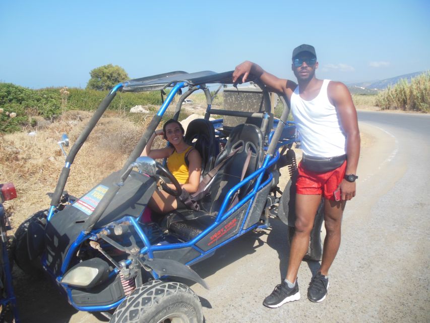 Buggy safari Crete (Transfer and lunch) analipsi- hersonisos - The final beach stop at Potamos