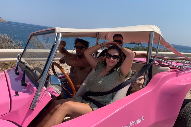 Buggy Tour in Ancient Ruins and Temples around Athens-SOUNIO Poseidon Temple - Lake Vouliagmeni: a scenic pause with optional swimming