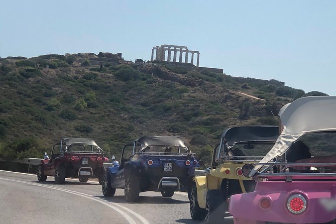 Buggy Tour in Ancient Ruins and Temples around Athens-SOUNIO Poseidon Temple - Greek souvlaki lunch in Anavyssos