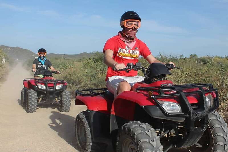 Cabo: Beach & Desert Single ATV Tour with Tequila Tasting - Migriño Beach is the payoff