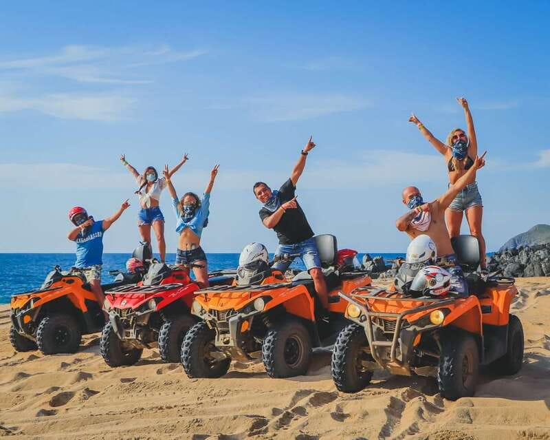 Cabo: Beach & Desert Single ATV Tour with Tequila Tasting - Training first, then onto the ATVs