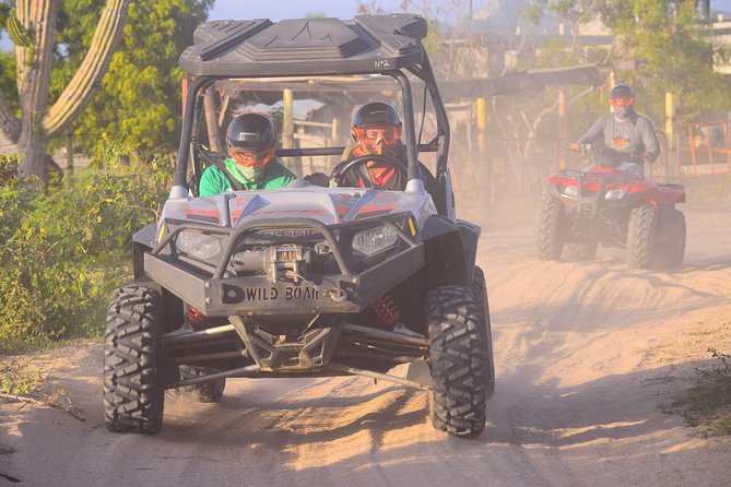 Cabo Candelaria Village Adventure (Triple UTV) - The UTV setup for three people