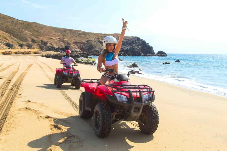 Cabo San Lucas: Beach & Desert ATV Tour with Tequila Tasting - From Cabo’s hotel zone to the Baja backcountry