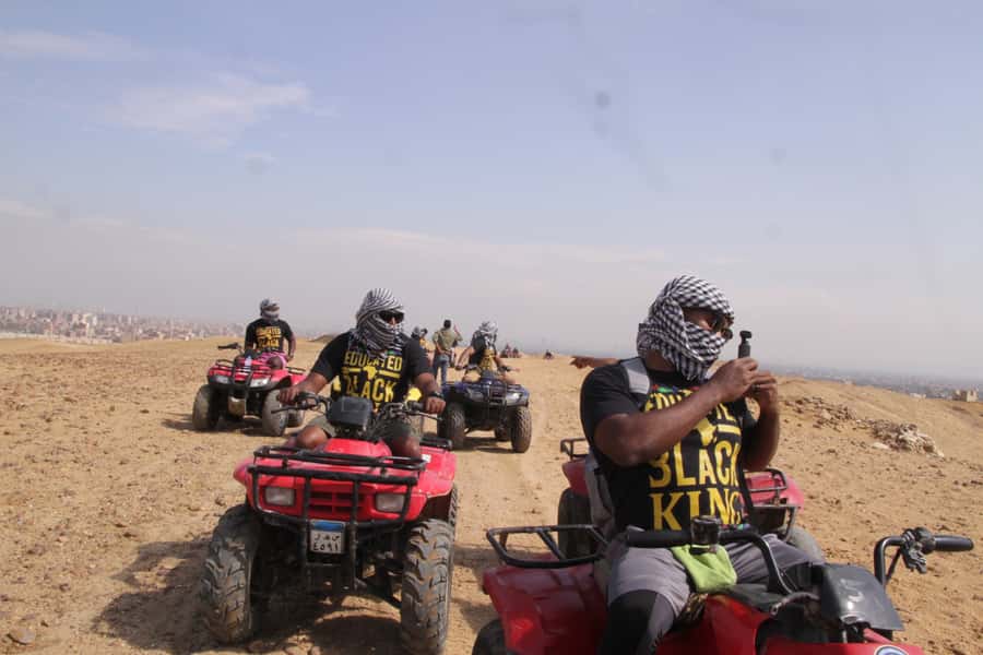 Cairo: Giza Pyramids Tour with Quad Bike Safari & Camel Ride - What this five-hour Giza tour actually delivers
