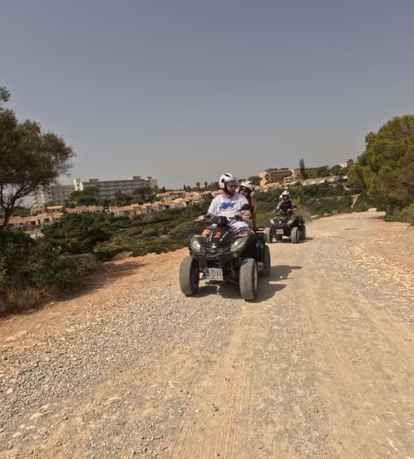 Cala Millor & Sa Coma: Quad 2-3 Bay´s Tour - NO-Off-Road - The swimming bay and restaurant break