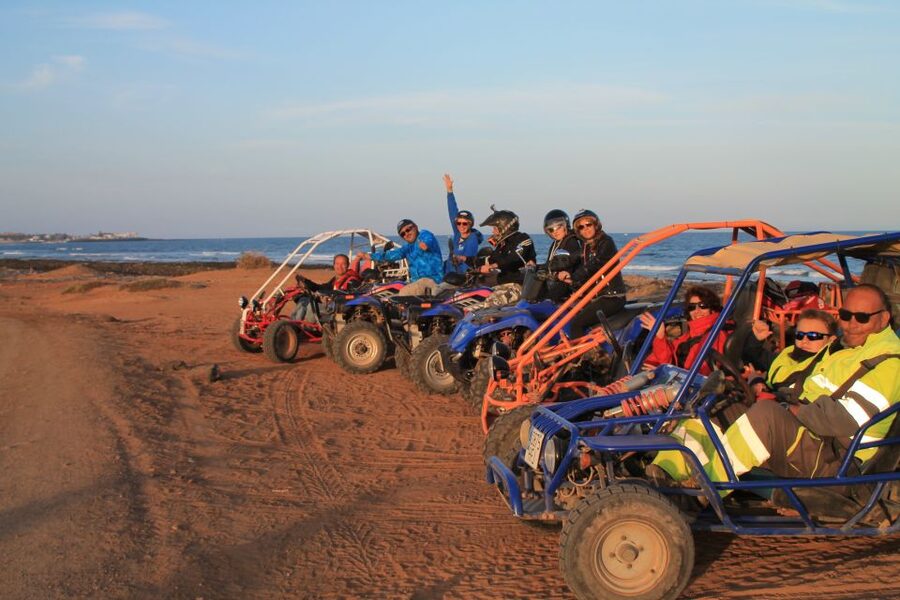 Caleta De Fuste: Guided Buggy Explorer Tour - Pickup, paperwork, and the first safety briefing