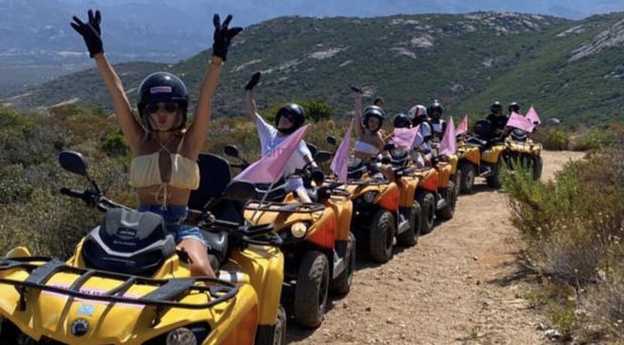 Calvi: 2-Hour Quad Bike Trip Between Sea and Mountains - The sea views from Pointe de la Revellata