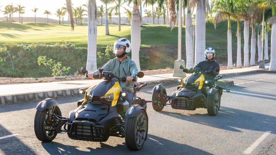 Can-am Ryker moto / buggy / quad Tour: Coast (Maspalomas) - Who will enjoy this most