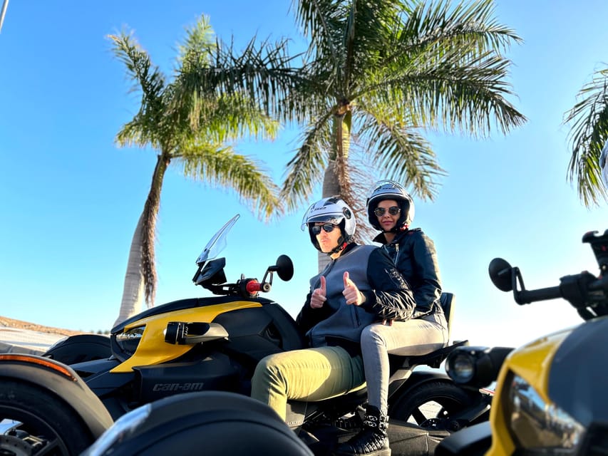 Can-am Ryker moto / buggy / quad Tour: Coast (Maspalomas) - What riding a Can-Am Ryker feels like