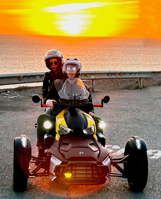 Can-am Ryker moto / buggy / quad Tour: Coast (Maspalomas) - Maspalomas to Arguineguín: settling into the ride