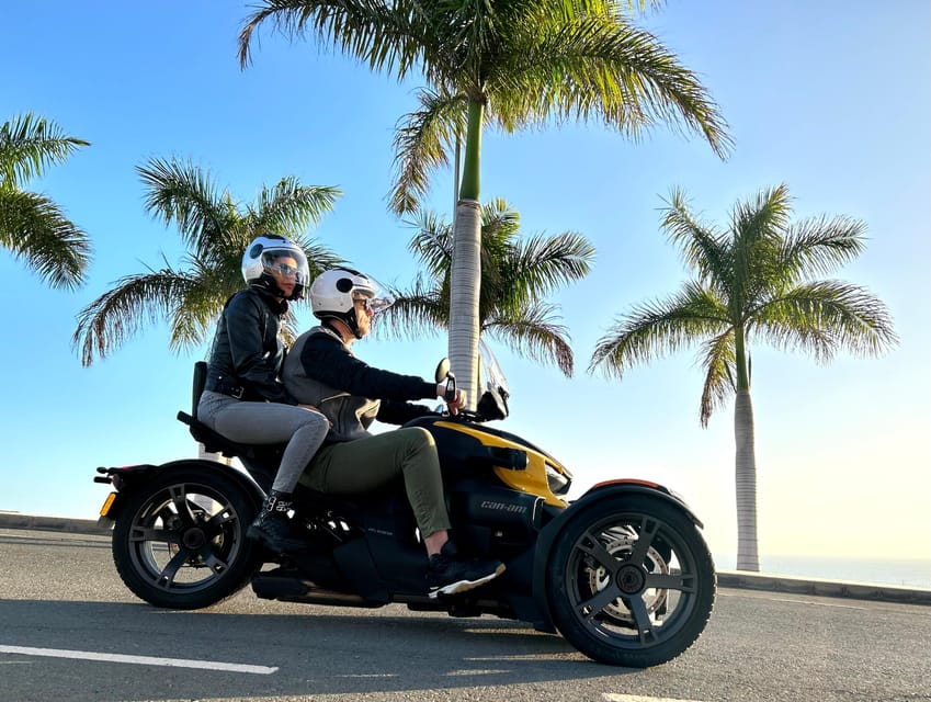 Can-am Ryker moto / buggy / quad Tour: Coast (Maspalomas) - Playa del Cura: a practical pause