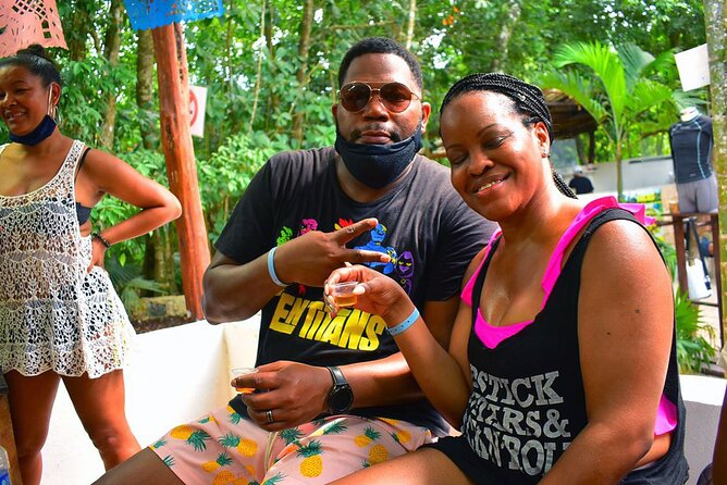 Cancun ATV Jungle Adventure, Ziplines, Cenote and Tequila Tasting - Swimming at Cenote Verde Lucero
