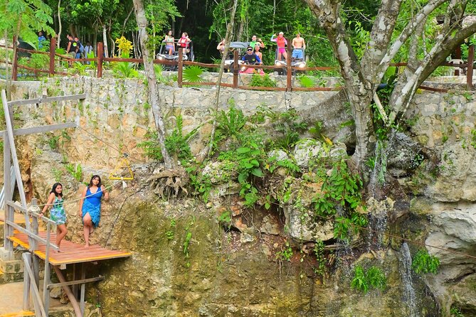 Cancun ATV Tour with Zipline, Cenote & Transportation - Tequila tasting, snacks, and the sales pitch