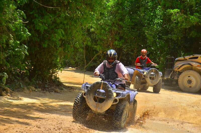 Cancun: ATV, Ziplines and Cenote Adventure in the Jungle - The ATV ride is rough, muddy, and possibly short