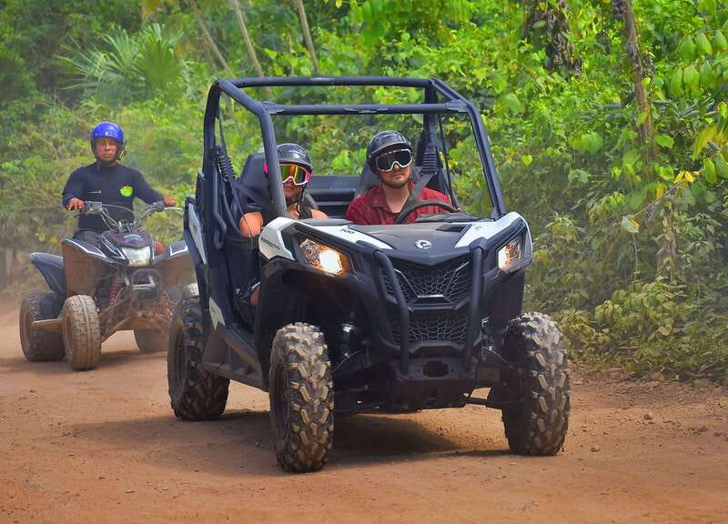 Cancún: Extreme Buggy Adventure with Ziplines & Cenote - The 30-minute UTV ride: exciting, but not a jungle expedition