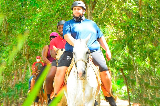 Cancun Horseback Riding, ATV, Ziplines, Cenote, Lunch and Drinks - Ziplines, bridge, and spider web