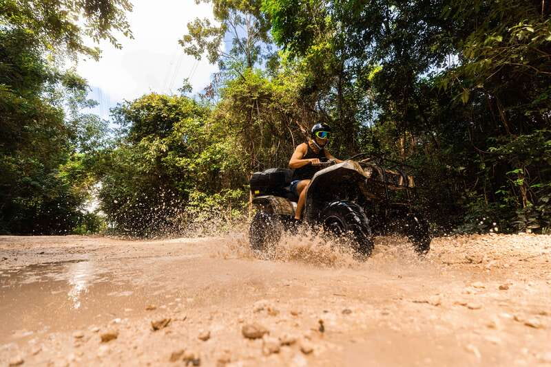 Cancun: Jungle ATV Tour, Ziplining, and Cenote Swim - The 20-minute safety briefing