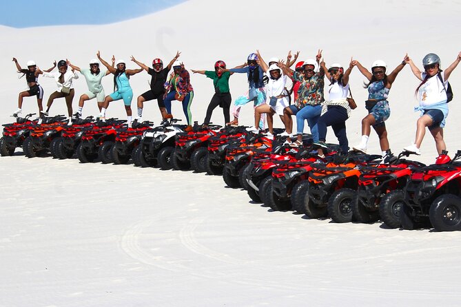 Cape Town: Atlantis Dunes Private Quad Bike Tour WILDX ADVENTURES - Reaching the white dunes from Cape Town