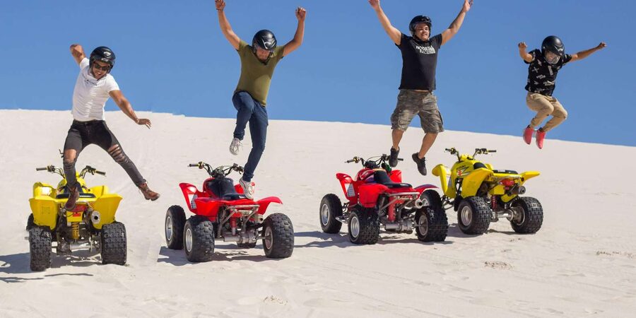 Cape Town: Atlantis Dunes Quad Bike & Free Sandboarding Tour - Guides who make the ride work