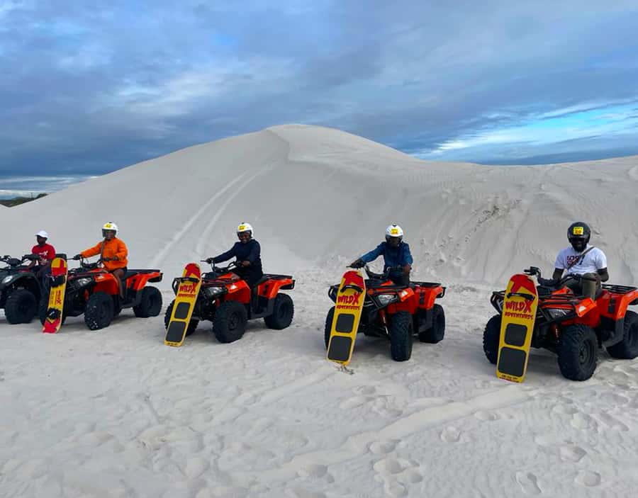 Cape Town: Atlantis Dunes Quad Biking & Glam Sandboarding - Starting with quad biking across the dunes
