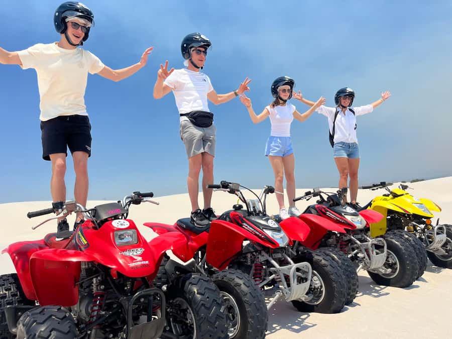 Cape Town: Sand Dunes ATV Quad Bike Tour - Aquifer Nature Reserve vegetation and the return route