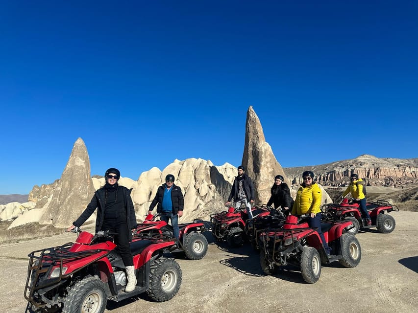 Cappadocia: ATV Adventure Tour with Transfer - Mushroom Valley and the first taste of Cappadocia’s rock country