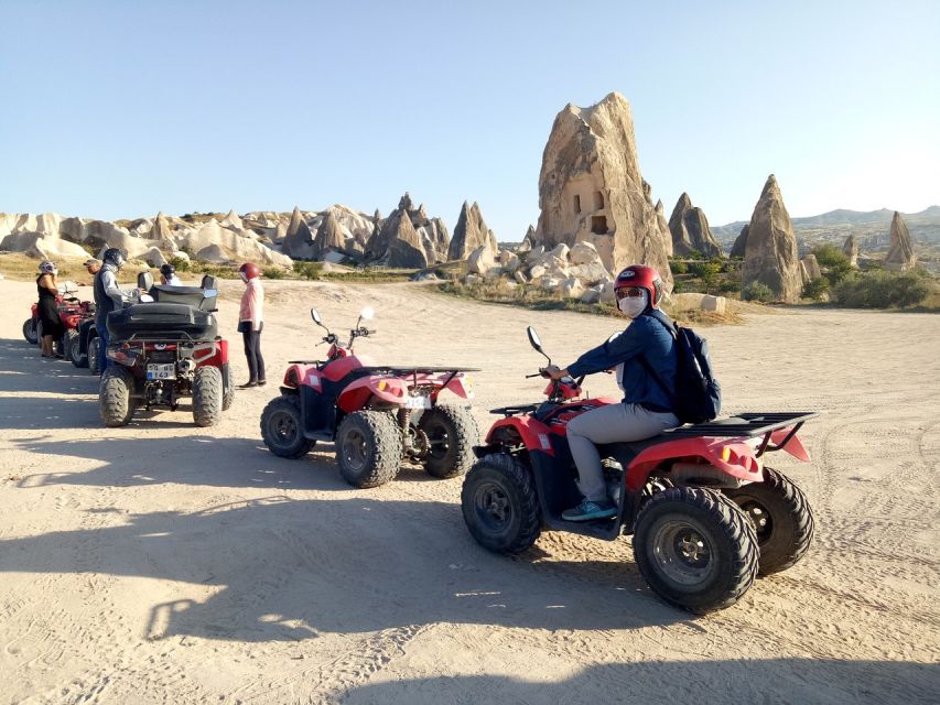 Cappadocia Atv Sunset Tour Ride - Sword Valley and the smaller-scale scenery
