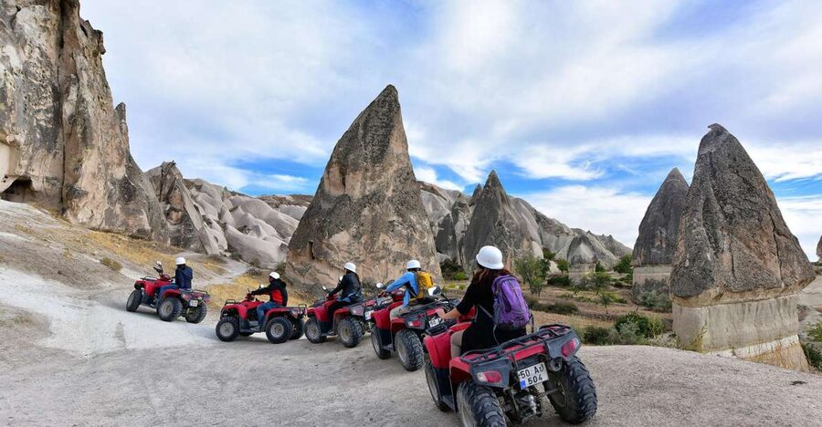 Cappadocia Atv Sunset Tour Ride - From Göreme to the riding base