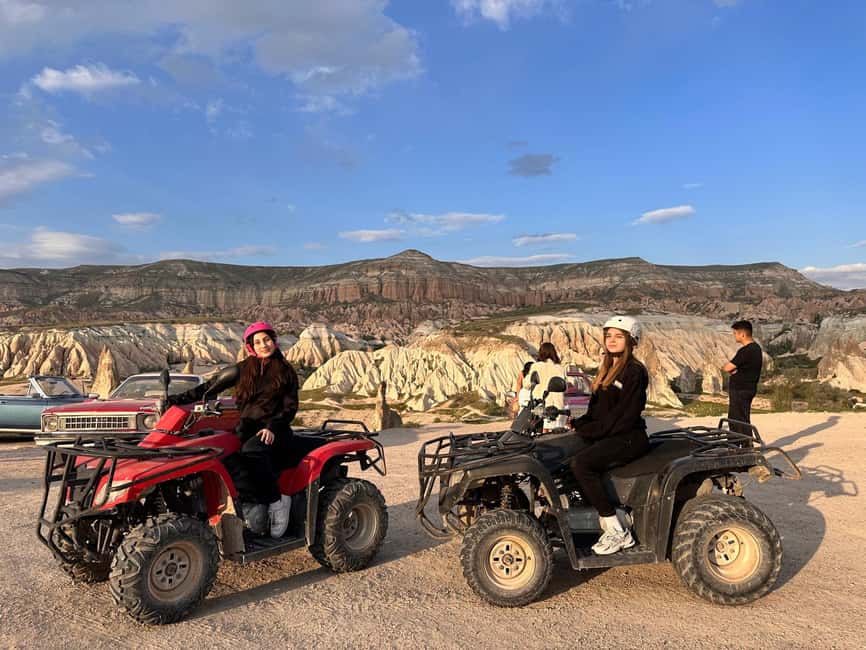Cappadocia: ATV Tour with Sunset in Love Valley - Mushroom Valley: A Photogenic First Stop
