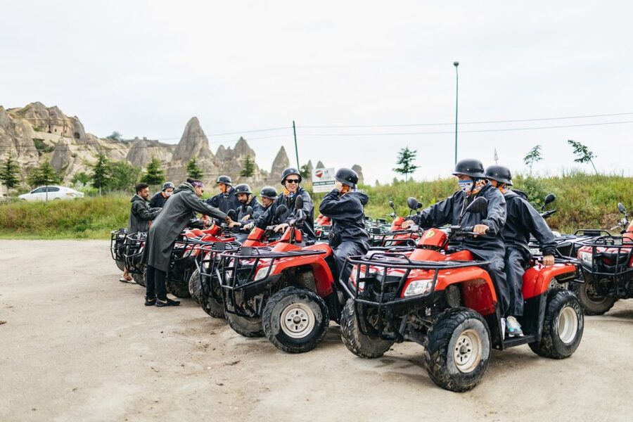 Cappadocia: Sunset or Daytime ATV Adventure Tour - White Valley mixes calm scenery with rougher trails