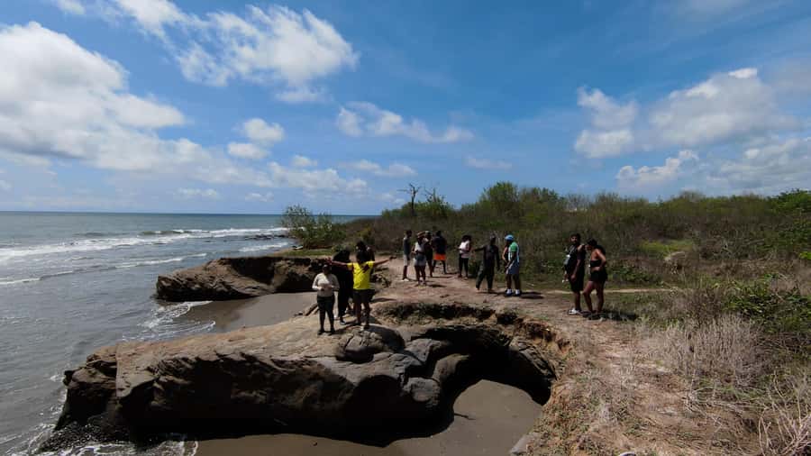 Cartagena ATV Tour - Dirt trails and the coastal rock formations