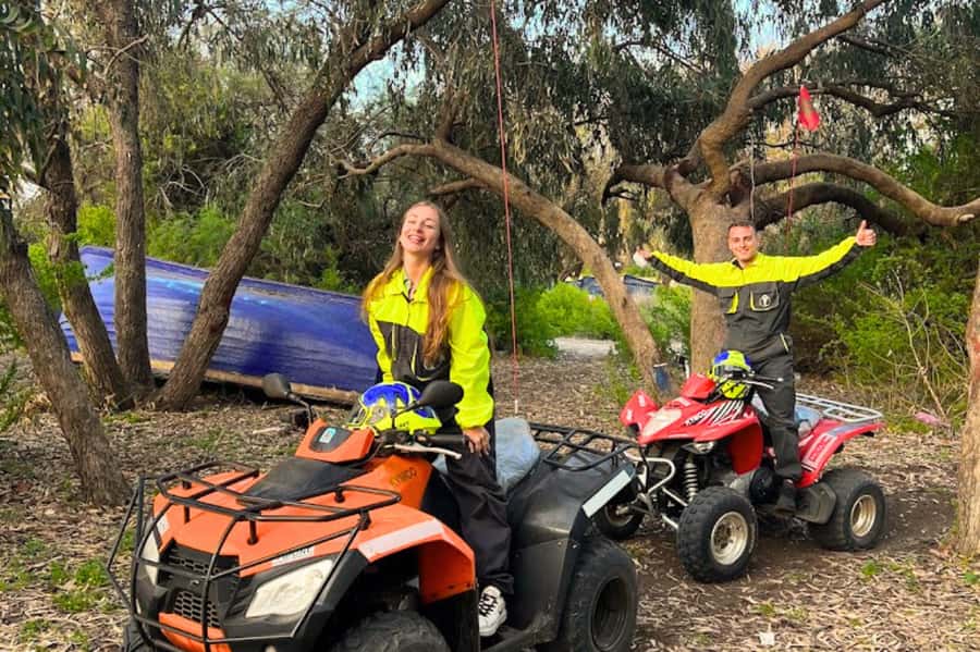 Casablanca: Quad Fun Beachside with Hotel Transfers - Getting ready for the 90-minute quad ride