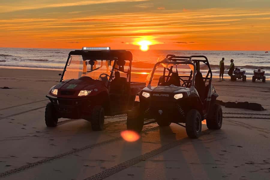 Casablanca: Quad Fun Beachside with Hotel Transfers - Riding along the beach and sandy trails