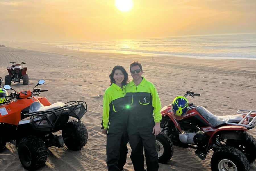 Casablanca: Quad Fun Beachside with Hotel Transfers - The guide and pace make the difference
