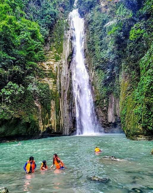 Cebu: Sardine Run Snorkeling, Mantayupan Falls & ATV Thrills - Mantayupan Falls brings a cooler change of pace