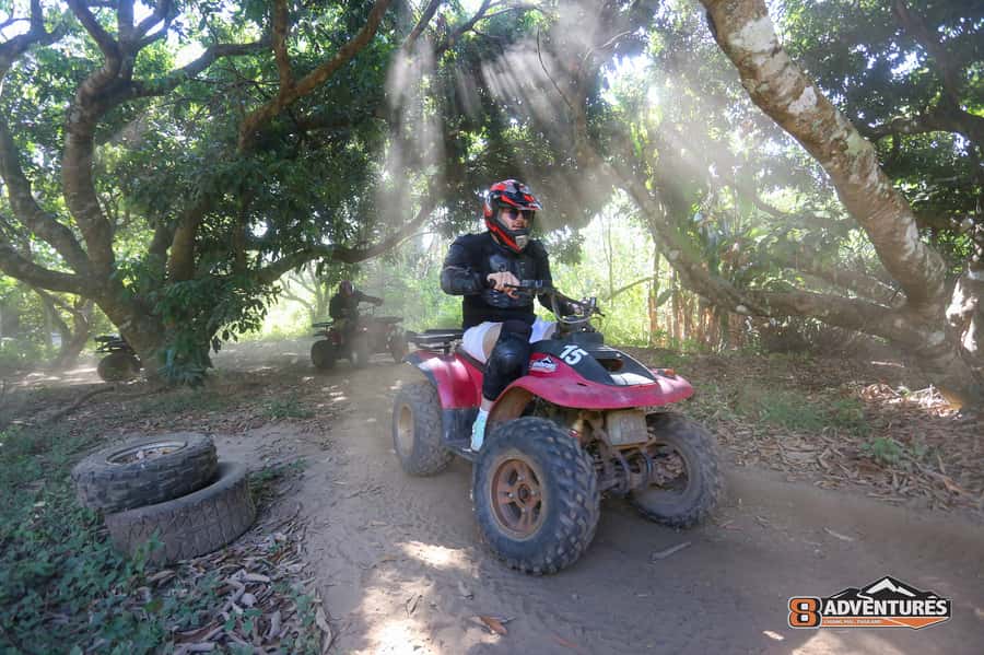 Chiang Mai: 3-Hour ATV Quad Biking Jungle Adventure - Elephants, waterfalls, and a village viewpoint