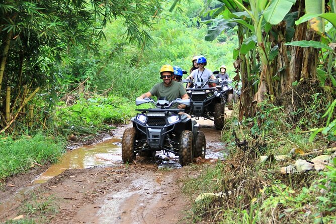 Chiang Mai Adventure ATV Secret Waterfall and Bamboo Rafting - Who will enjoy this outing most