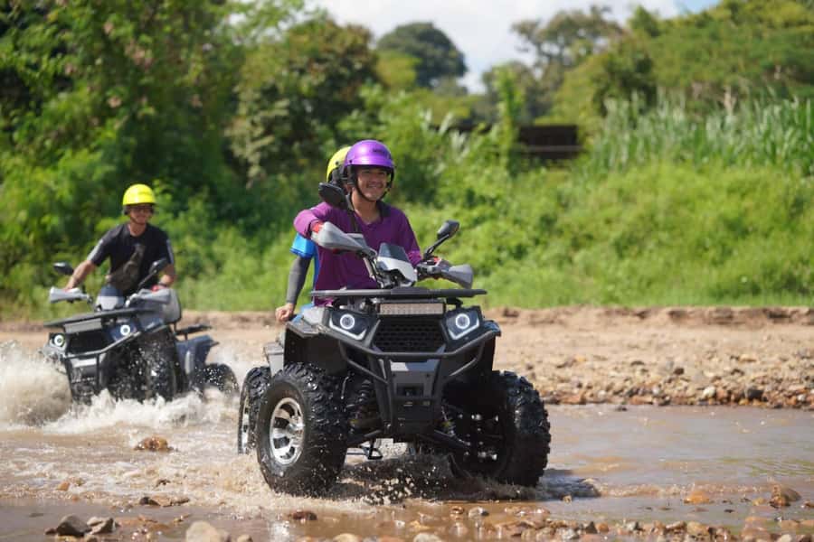 Chiang Mai: ATV Adventure 2-Hrs,Feeding,Rafting & Lunch Trip - The long road to Mae Wang Valley