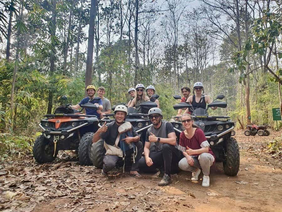 Chiang Mai: ATV, White Water Raft, & Sticky Waterfall Tour - What to bring and what to leave behind