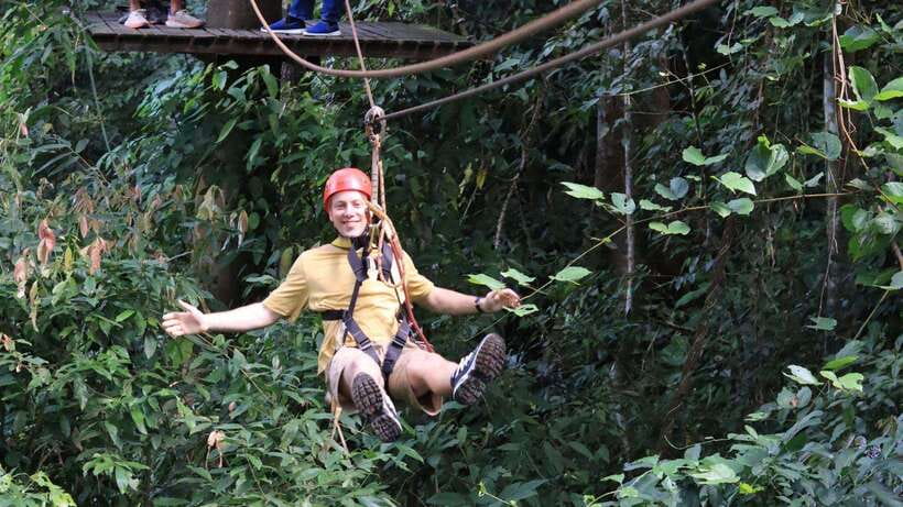 Chiang Mai: Sky Hawk Zipline Adventure With Optional ATV - Lunch at Sky Hawk Café