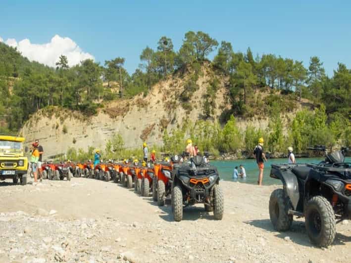 City of Belek/Side: Quad Safari Adventure + Transfer - Leaving Side or Belek for the forest tracks