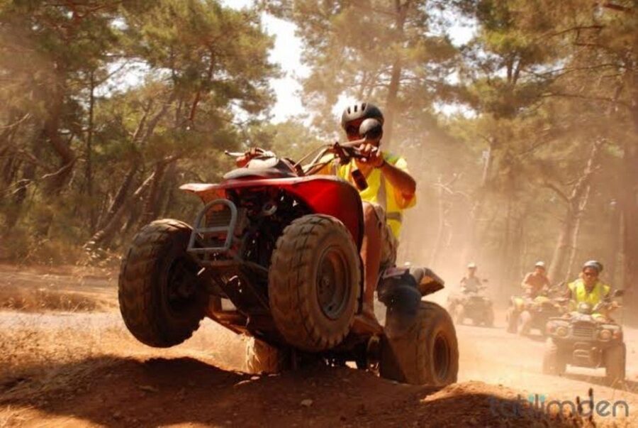 City of Side: Forest Quad-Bike Tour with Hotel Transfers - The 70-minute route through dust, water, and mud
