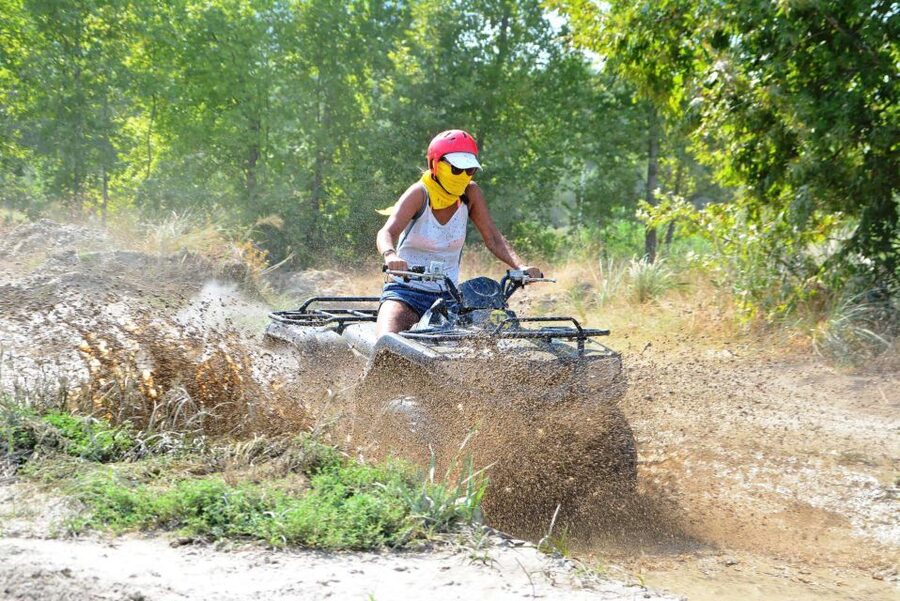 City of Side: Guided Quad Bike Riding Experience - Riding 15 kilometers near the Manavgat River