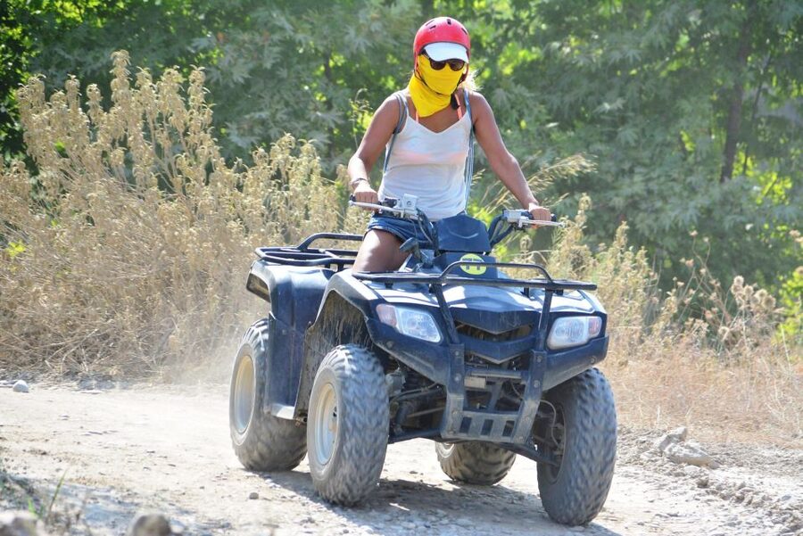 City of Side: Guided Quad Bike Riding Experience - The shower, photos, and extra costs