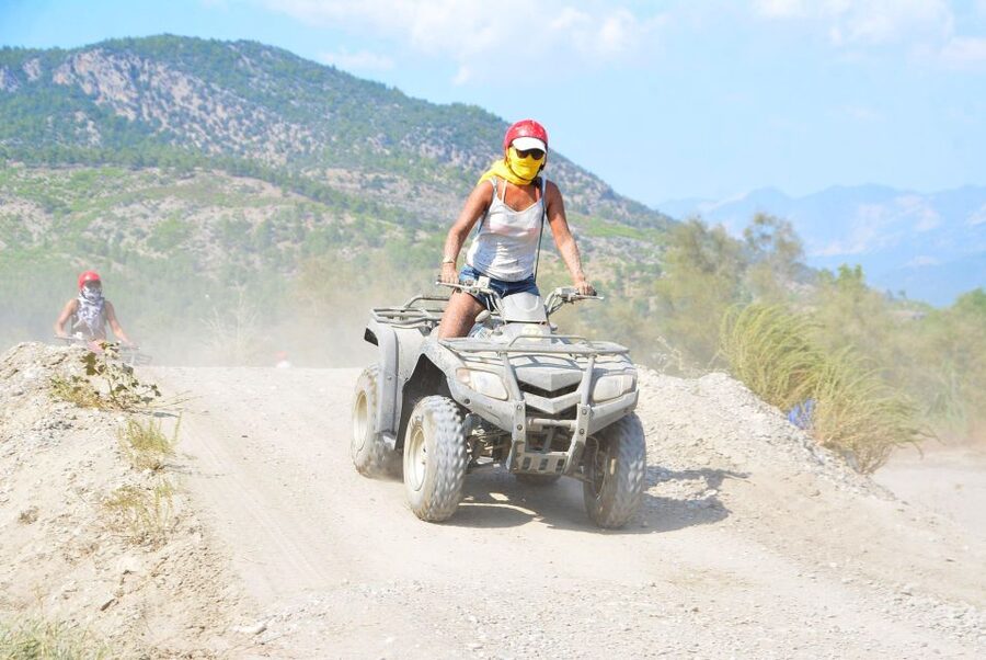 City of Side: Guided Quad Bike Riding Experience - Learning the quad before the real ride