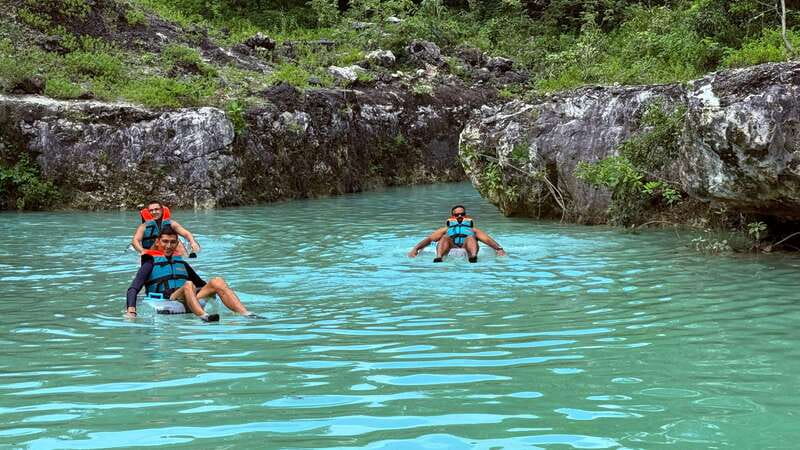 Cozumel: ATV Seashore Adventure & Mayan Cenote Experience - Meeting your guide near the ferry or MEGA