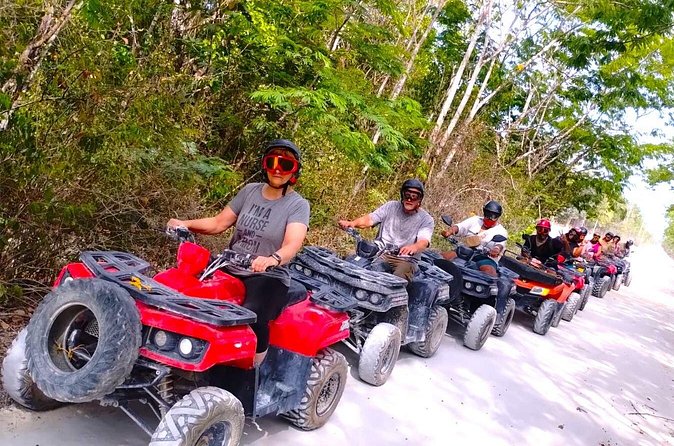 Cozumel Family Adventure with Double Jungle ATV Ride - Hacienda Tequila Museum and the adult tasting
