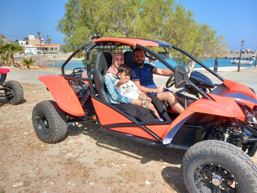 Crete buggy safari - The final road to Potamos Beach